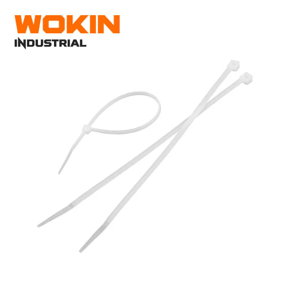 Wokin 100 Piece Clear Cable Zip Tie 8 Inch - Image 2