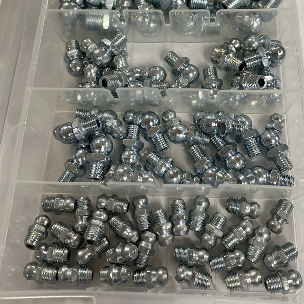 110 Piece Hydraulic Grease Fittings Assortment - Image 2