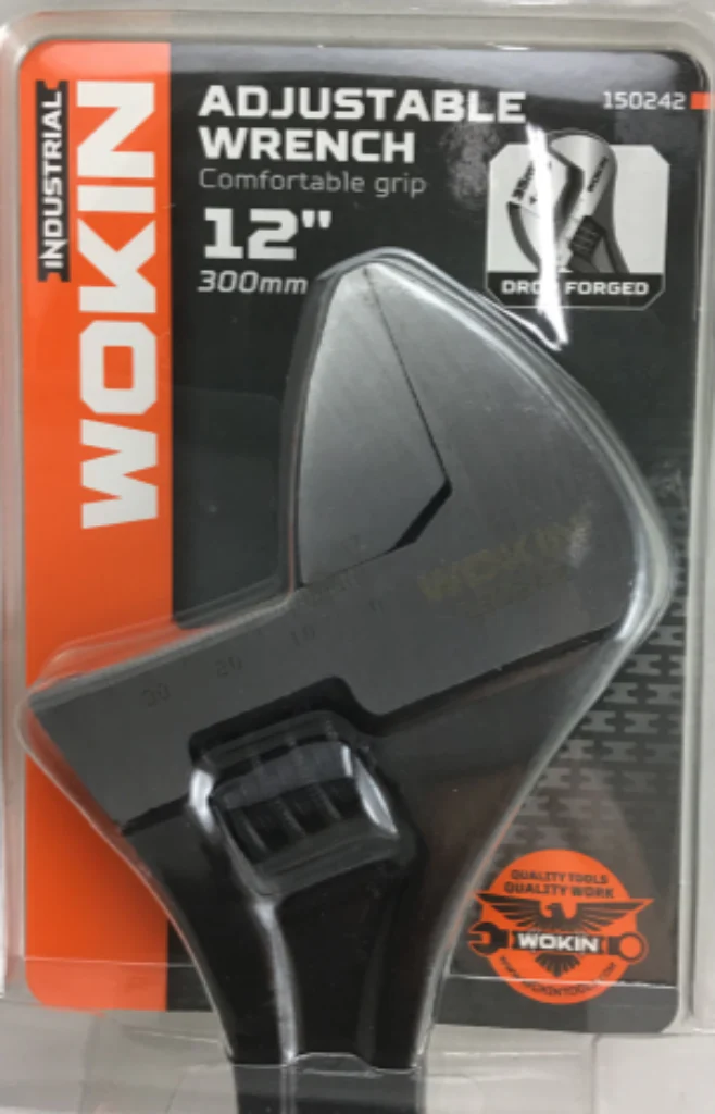 Wokin 12 Inch Adjustable Wrench - Image 3