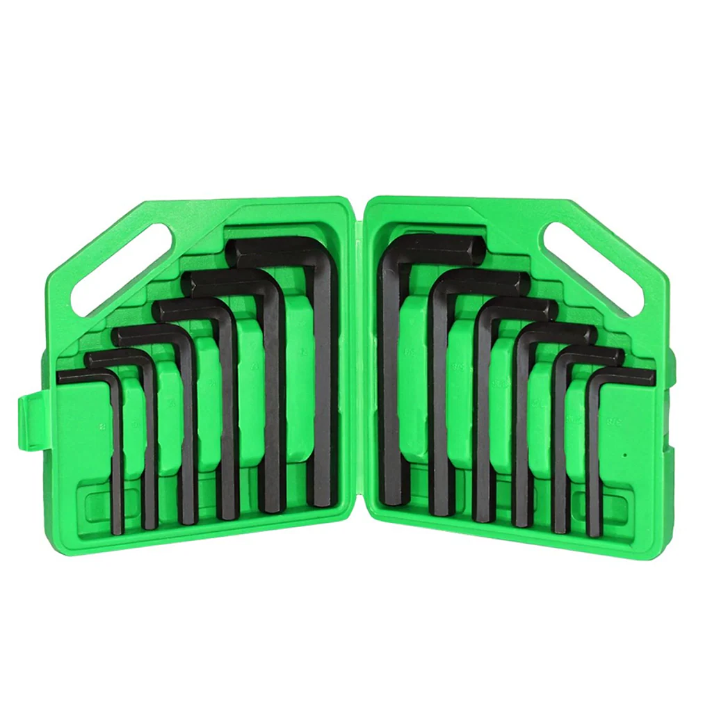 12 Piece Jumbo Hex Key Set MM SAE