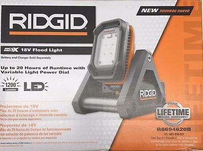 Ridgid 18-Volt GEN5X Cordless Flood Light with Detachable Light (Tool-Only) Damaged Box - Image 3