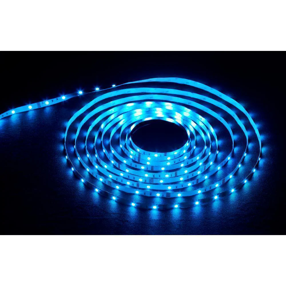 Commercial Electric 20 ft Indoor LED RGB Tape Light with Remote Control Damaged Package