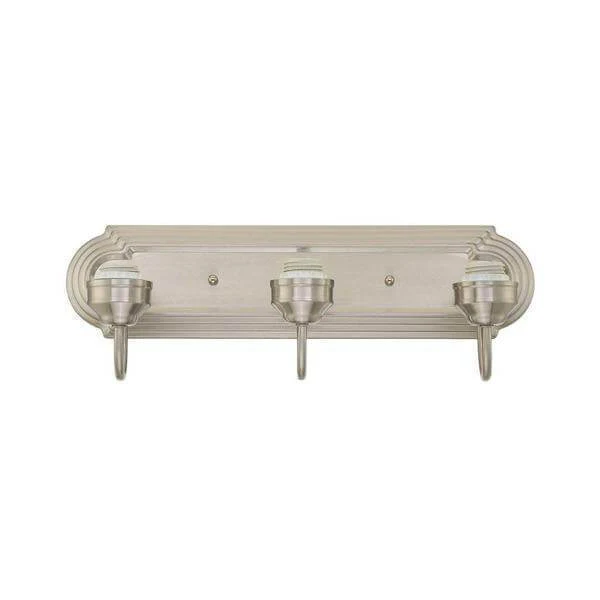 Westinghouse 3 Light Brushed Nickel Wall Fixture Damaged Box