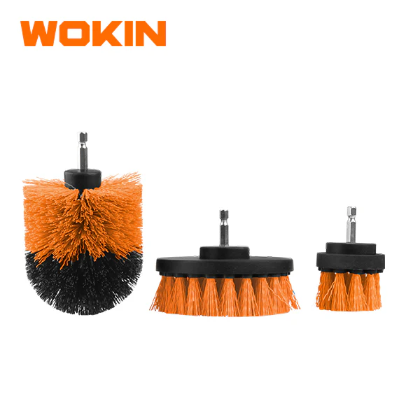 Wokin 3 Piece Drill Brush Set - Image 2