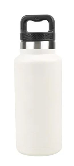 36 Ounce Double Wall Vacuum Sealed Stainless Steel Water Bottle White out of stocm 10/19/22