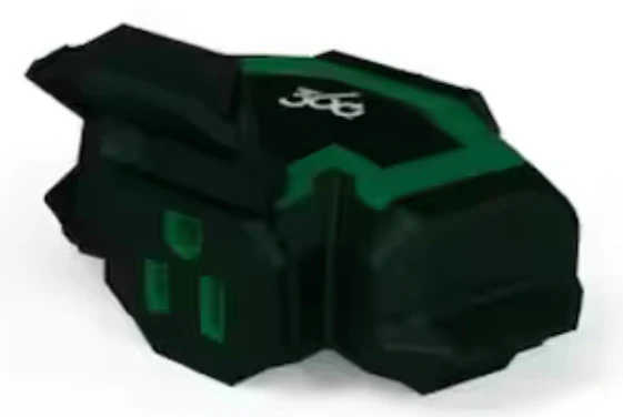 360 Electrical 3-Outlet Power Hub Adapter Green - Image 2