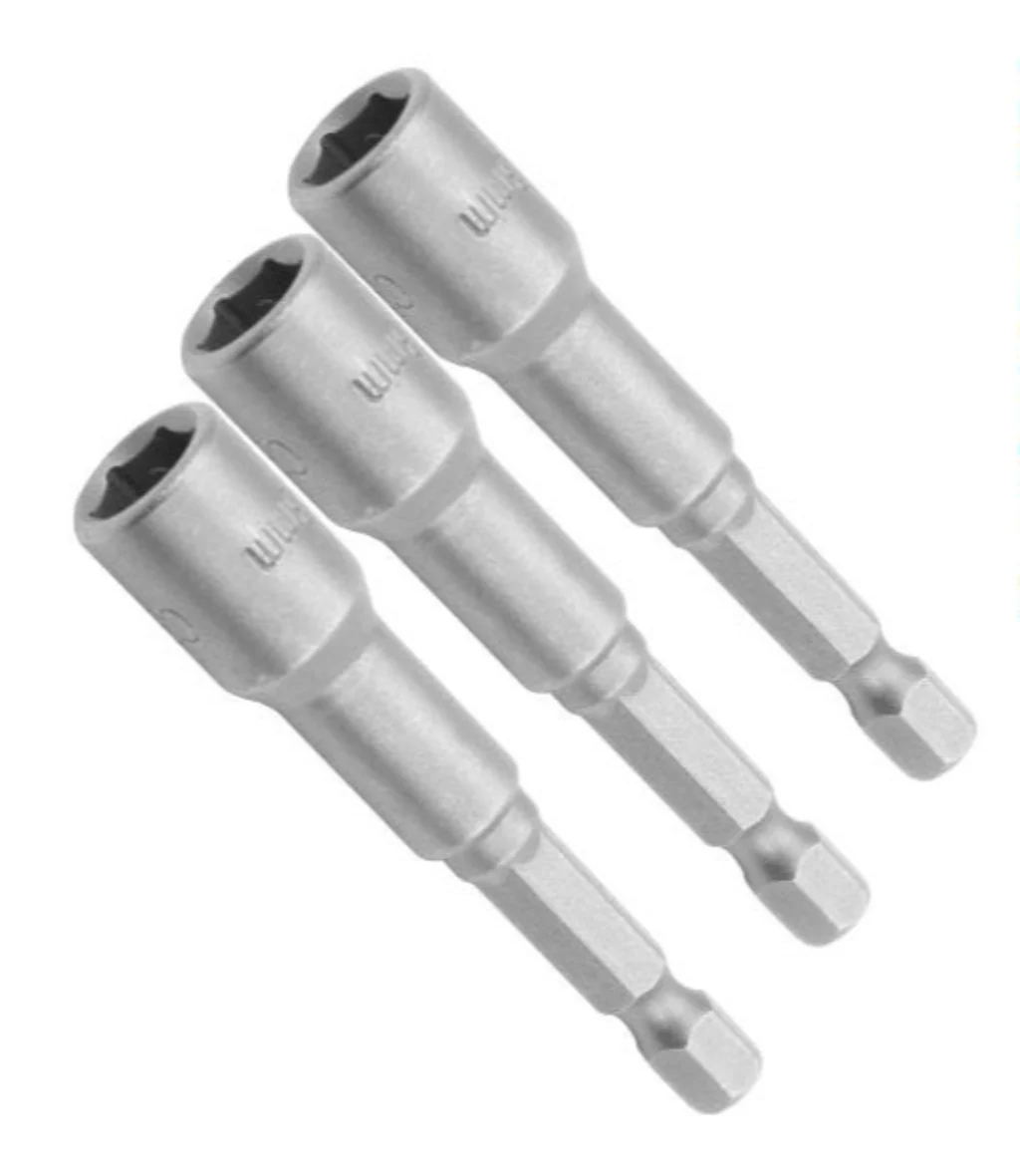 Wokin 3 Pieces Magnetic Nut Socket Set - Image 2