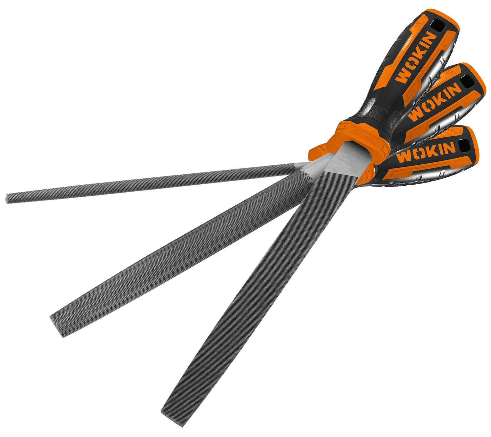 Wokin 3 Piece Steel File Set