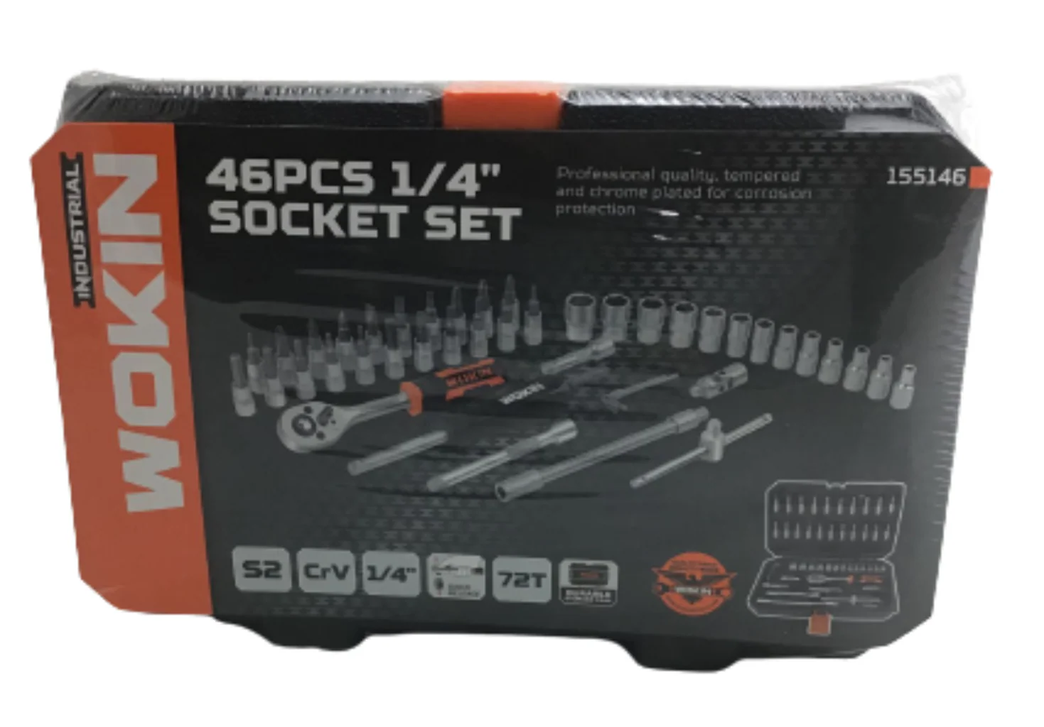 Wokin 46 Pieces 1 /4 In Socket Sets - Image 2