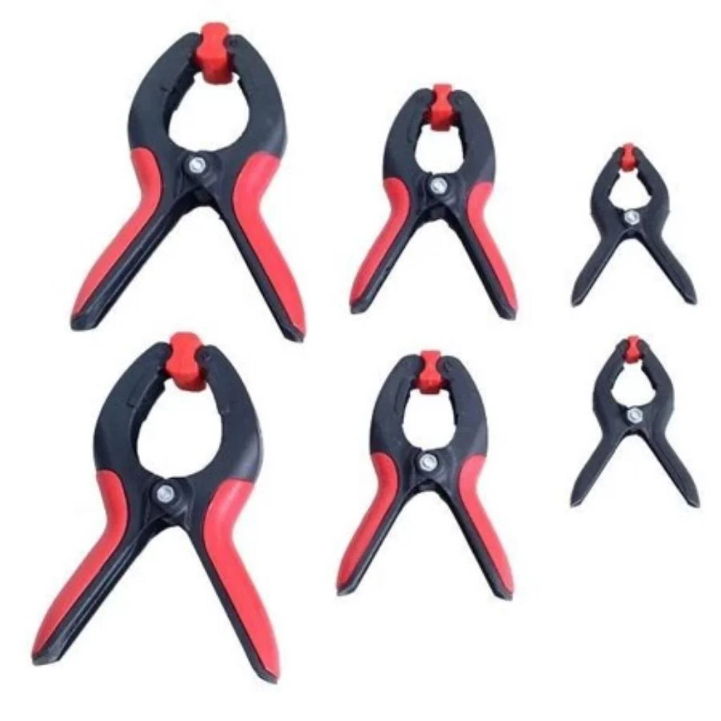 6 Piece Spring Clamp Set
