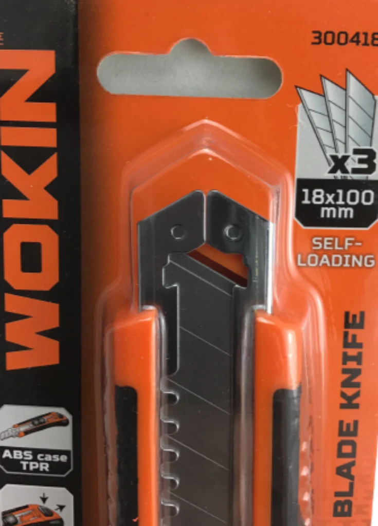 Wokin ABS Case TRP Snap Off Blade Knife - Image 3