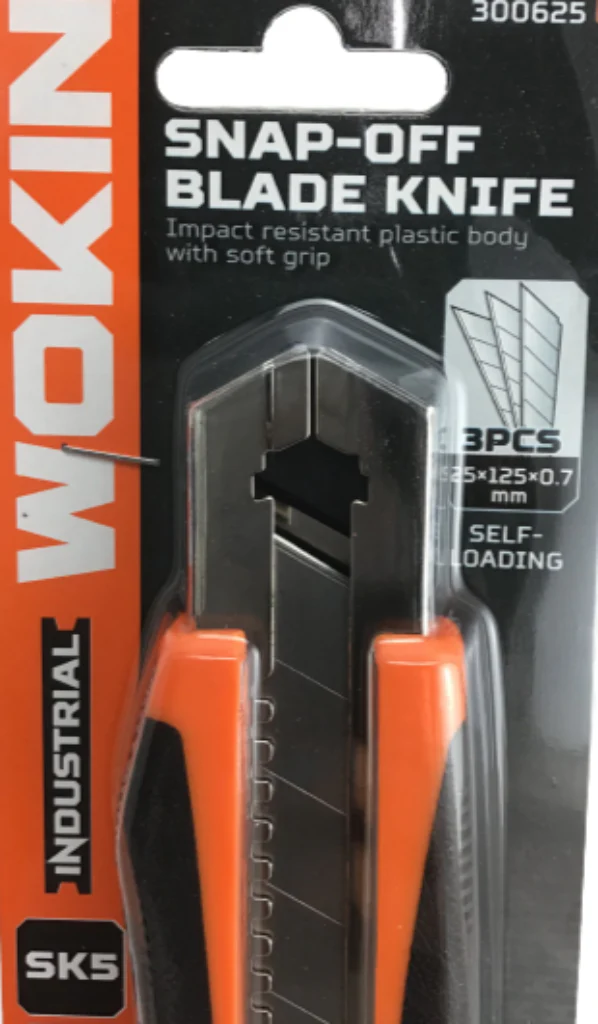 Wokin Heavy Duty Snap Off Blade Knife - Image 3