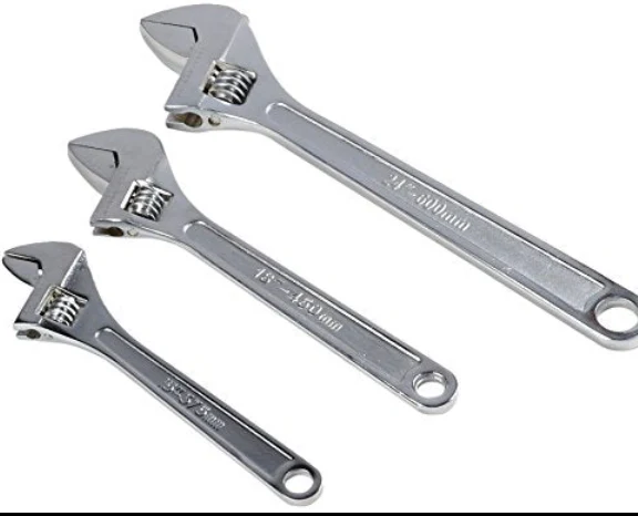 Adjustable Wrench 3 Piece - Image 2