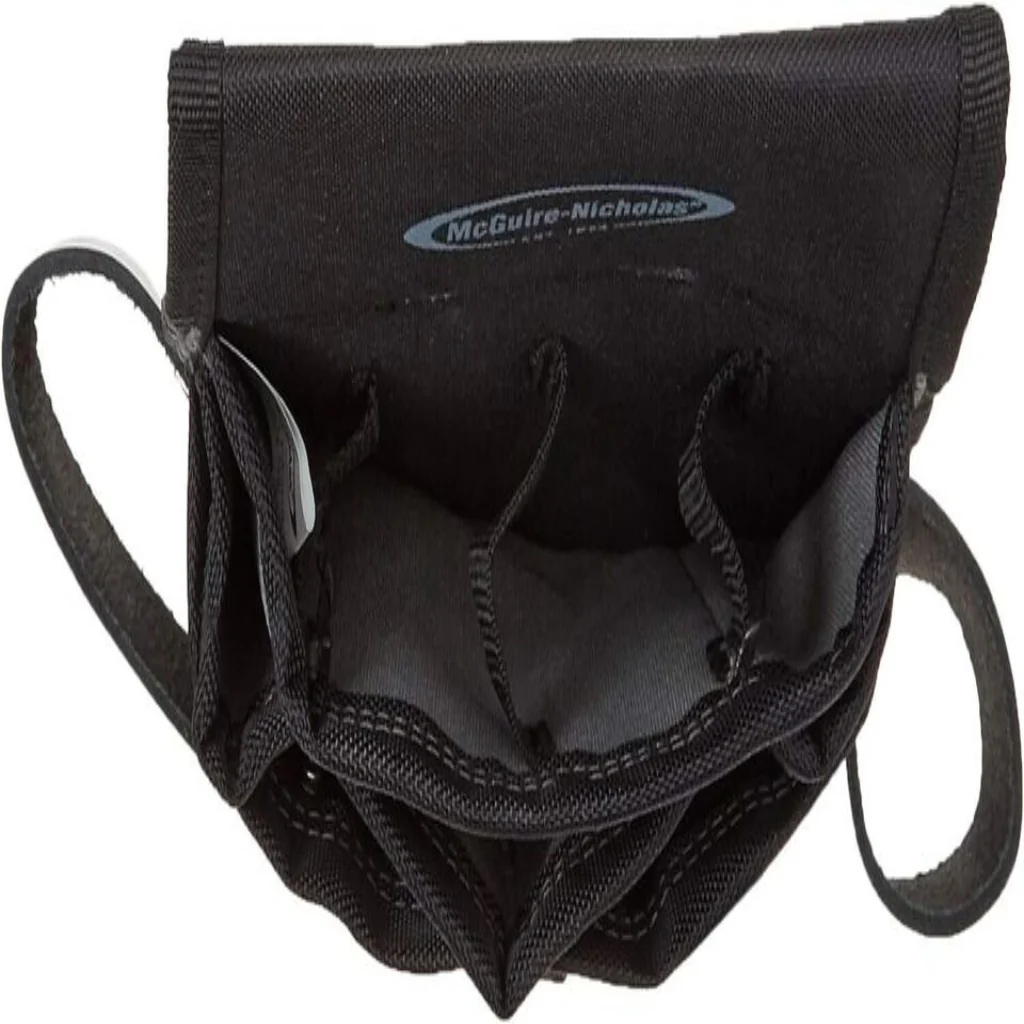 Black And Gray 6 Pocket Electrician Pouch - Image 3