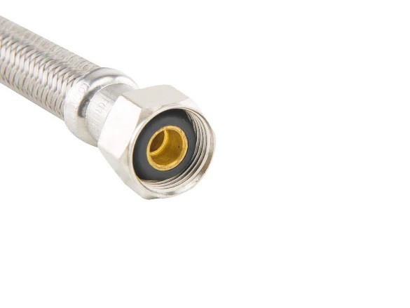 BrassCraft 1/2 in. Compression x 1/2 in. FIP x 16 in. Braided Polymer Faucet Supply Line - Image 2