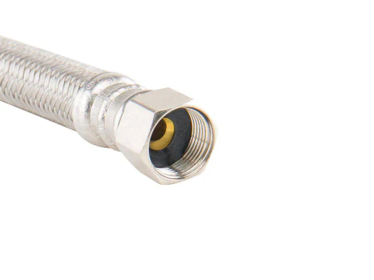 BrassCraft 3/8 in. Flare x 1/2 in. FIP x 12 in. Braided Polymer Faucet Supply Line - Image 3