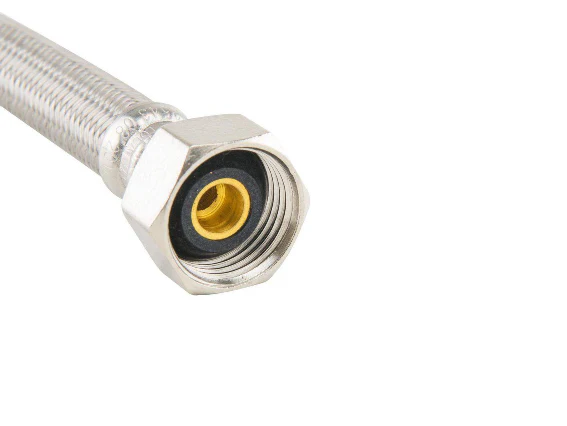 BrassCraft 3/8 in. Flare x 1/2 in. FIP x 12 in. Braided Polymer Faucet Supply Line - Image 4