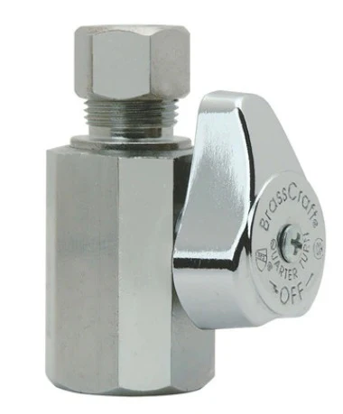 BRASSCRAFT Stop Str1/2F3/8Cp Chrome *DAMAGED BOX* - Image 2