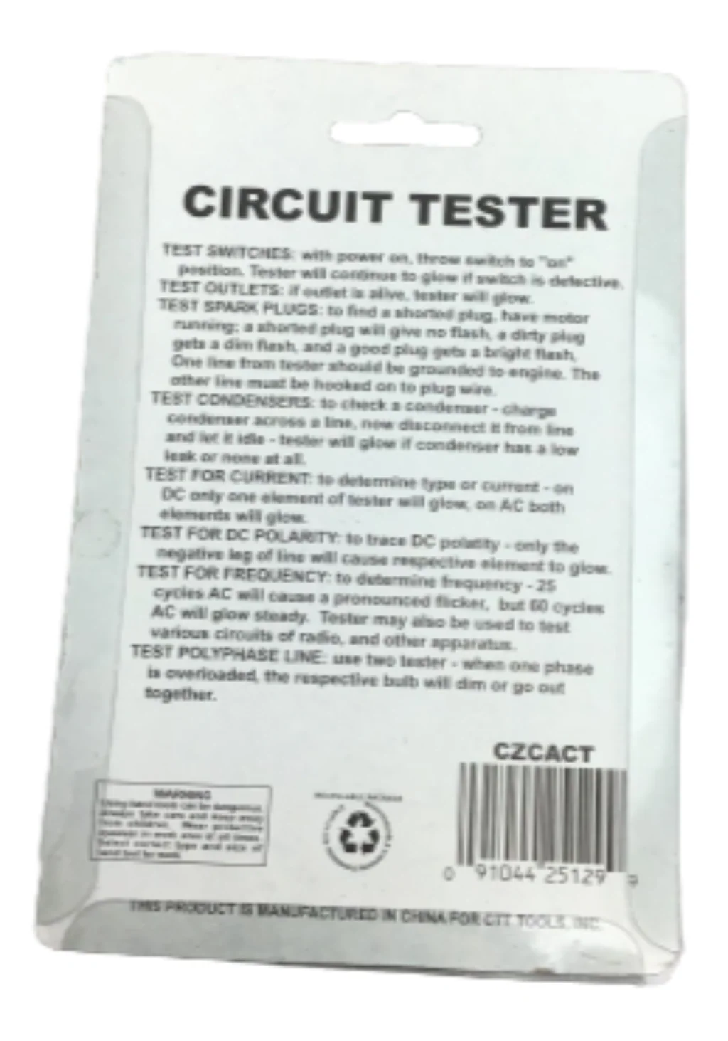Cal Hawk Circuit Tester - Image 2