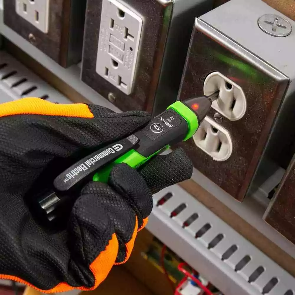 Commercial Electric Non Contact Voltage Tester Damaged Box - Image 3