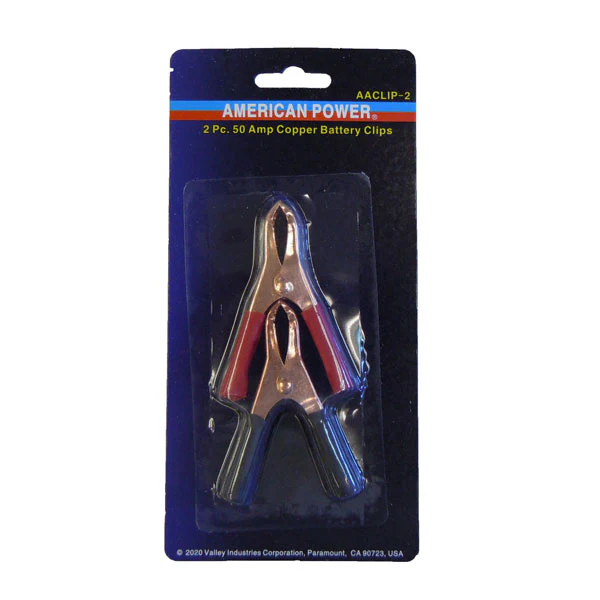 Copper Battery Clip 2 Piece - Image 2