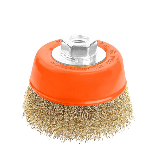 Wokin 3 Inch Cup Wire Brush With Nut  OUT 1-16-23 - Image 2
