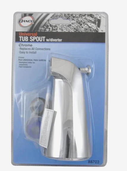 Danco Chrome Bathtub Spout with Diverter *DAMAGED BOX*