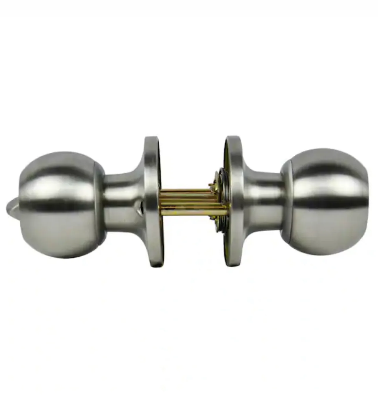 Danco Entrance Keyed Door Knob Lock Set for Mobile Homes in Brushed Nickel Damaged Box - Image 2