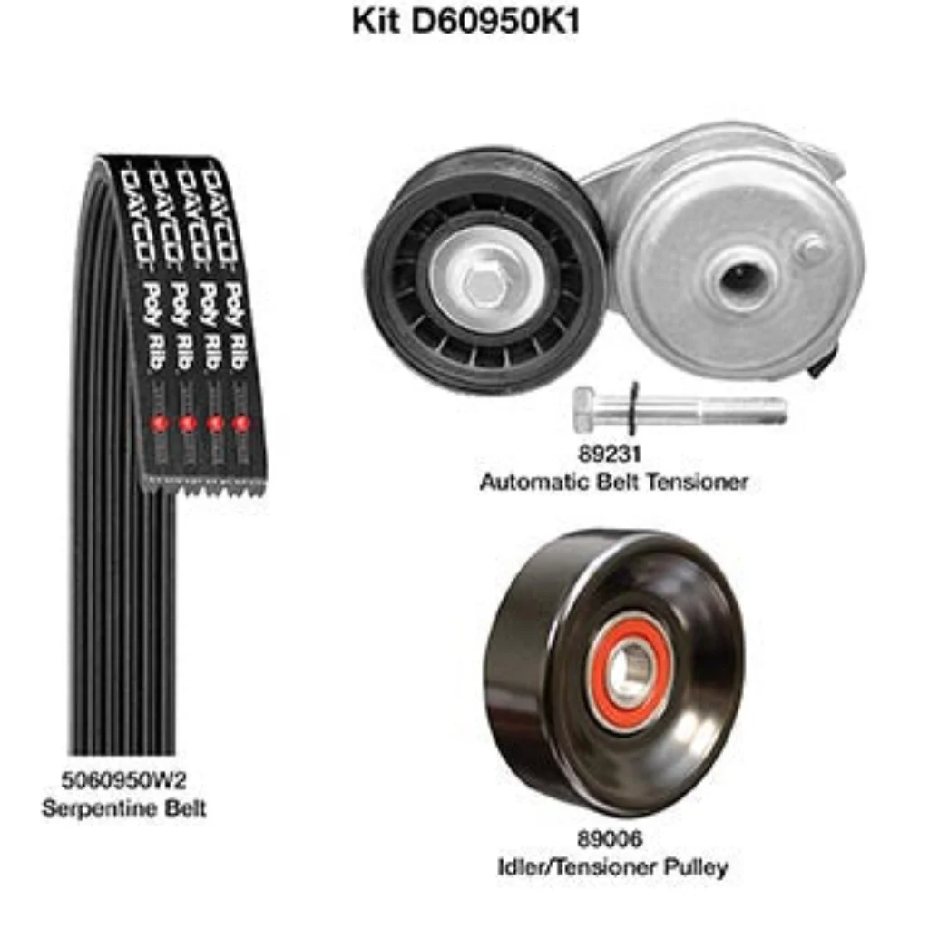 Dayco D60950K1 Serpentine Belt Drive Component Kit Damaged Box - Image 2