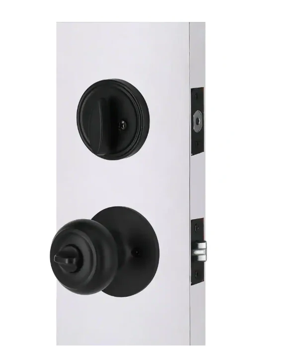 Defiant Hartford Matte Black Single Cylinder Keyed Entry Project Pack Combo Pack - Image 3