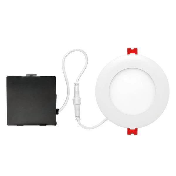 Designer Ultra Slim 4 inch White Integrated LED Recessed Kit Damaged Box