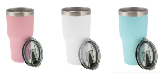 Double Wall Vacuum Sealed Stainless Steel Tumbler 30 oz - Image 4