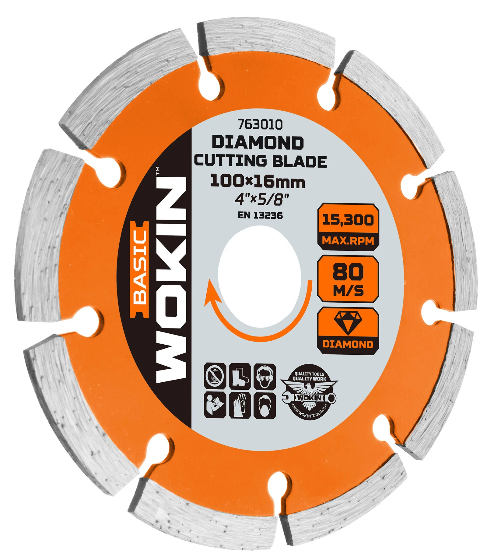 Wokin Diamond Disc 5 Inch - Image 2