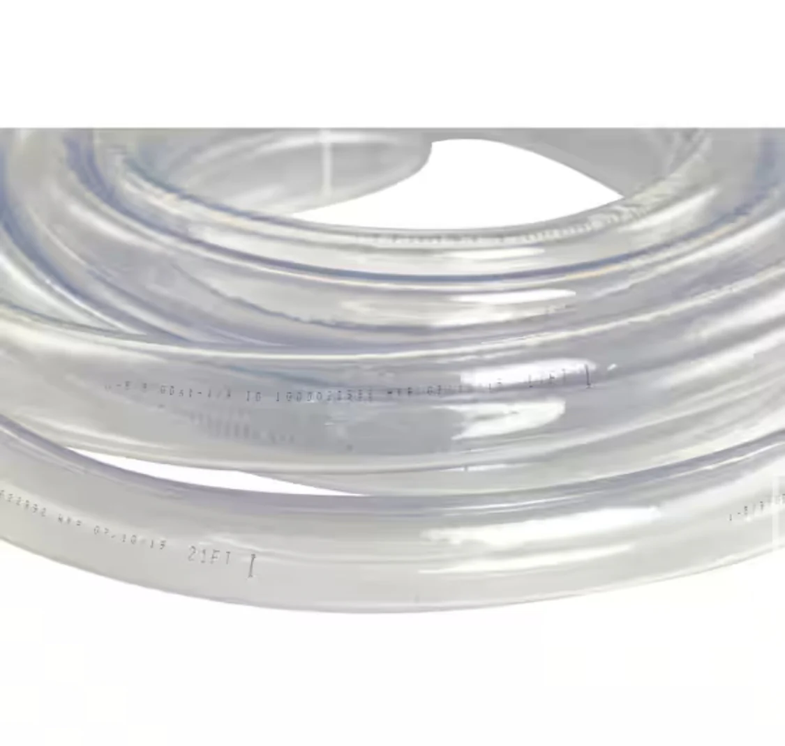 Everbilt 10 ft. I.D. x 1 in. O.D. x 1-1/4 in. Clear Vinyl Tubing - Image 2