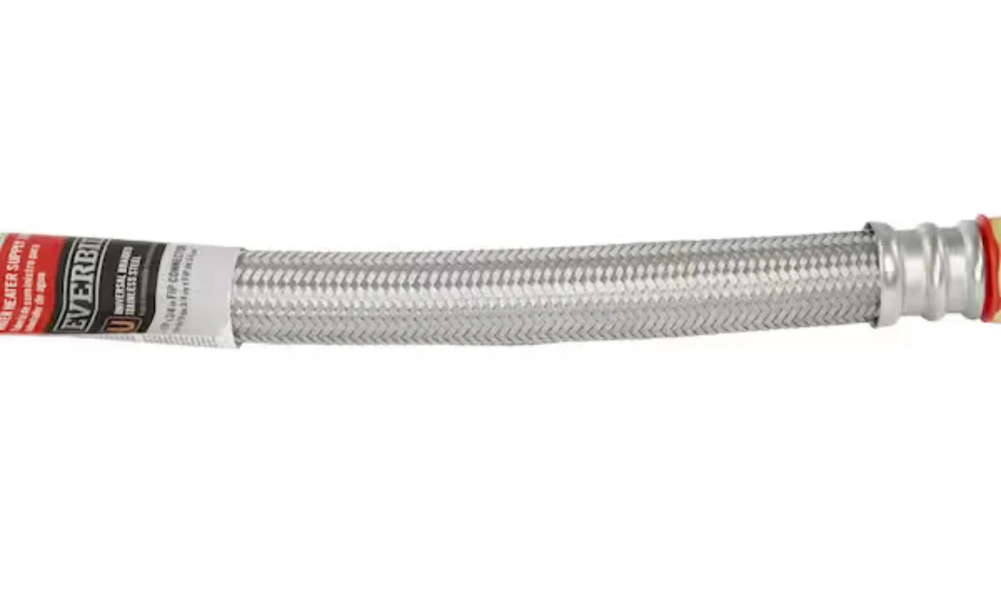 Everbilt 3/4 in. FIP x 3/4 in. FIP x 24 in. Stainless Steel Water Heater Supply Line - Image 5