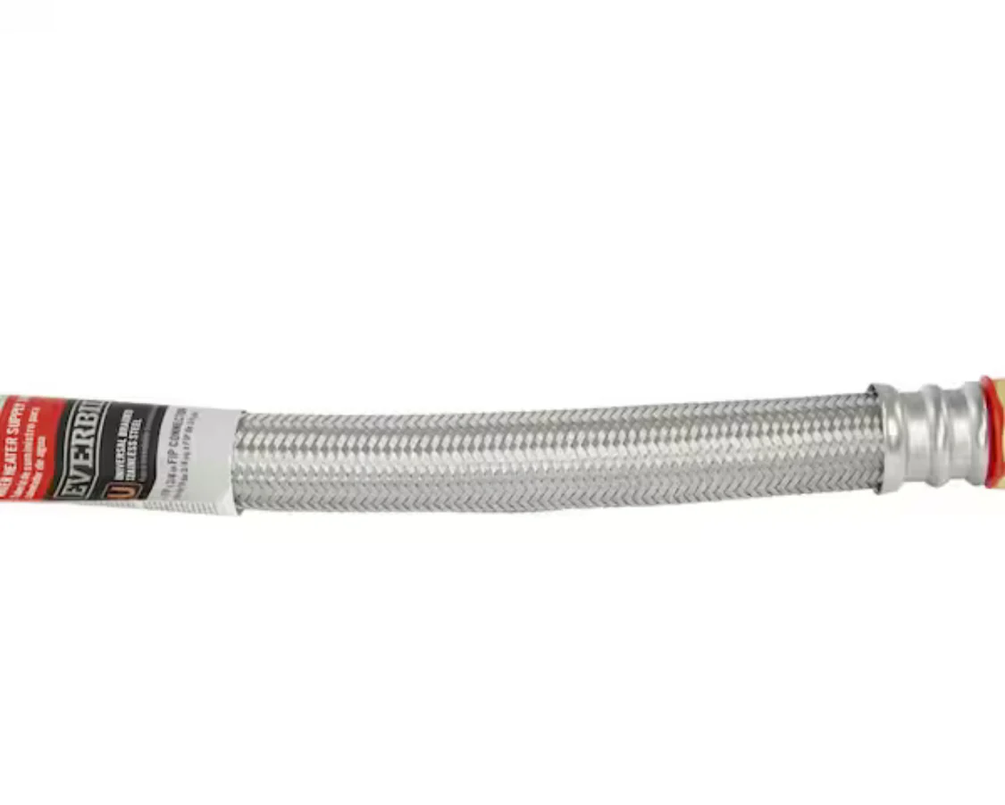 Everbilt 3/4 in. FIP x 3/4 in. FIP x 24 in. Stainless Steel Water Heater Supply Line - Image 6