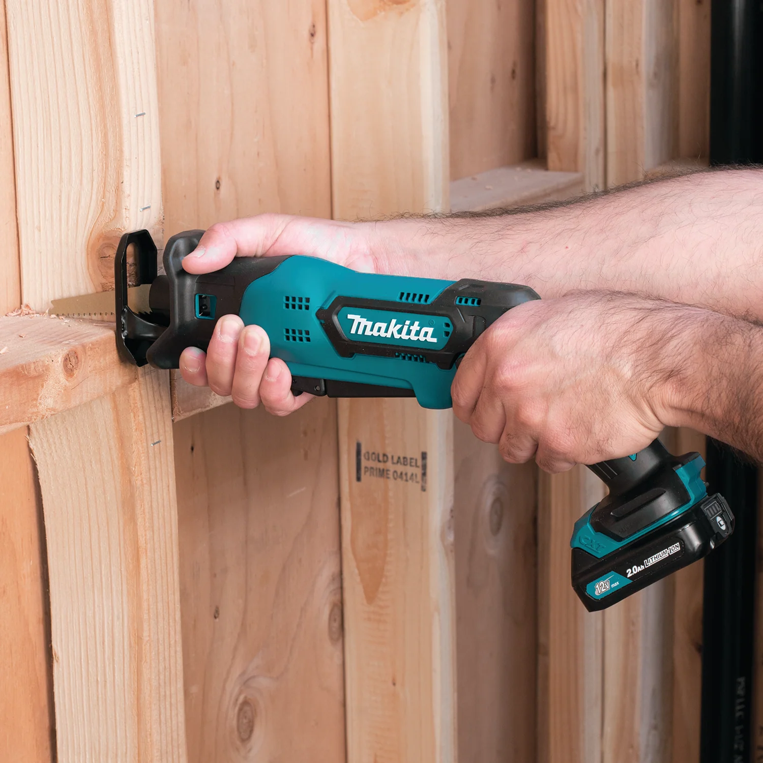 Makita 12volt Max Cut Lithium ion Cordless Reciprocating Saw Kit Factory Serviced - Image 4