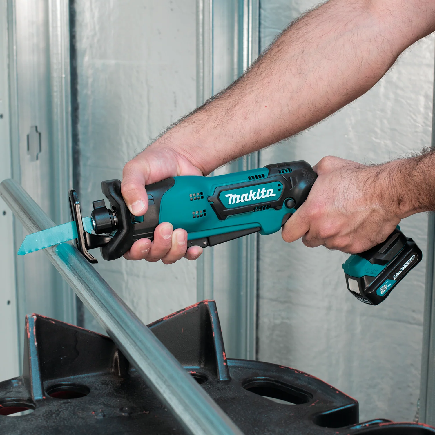 Makita 12volt Max Cut Lithium ion Cordless Reciprocating Saw Kit Factory Serviced - Image 5