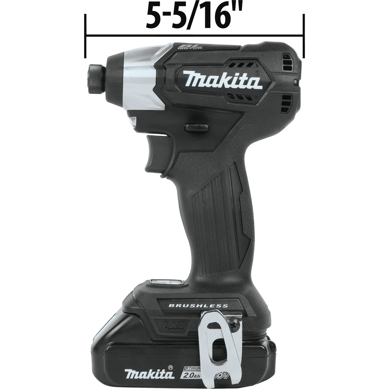 Makita 18 Volt Compact Brushless Cordless Impact Driver Kit Factory Serviced - Image 6