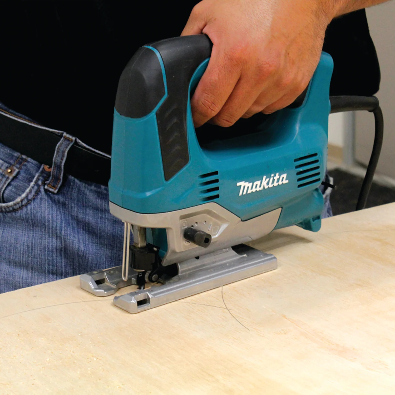 Makita Top Handle JIg Saw With Tool Case Factory Serviced - Image 5
