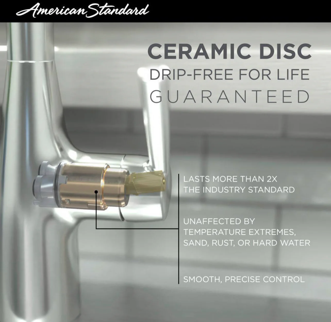 Fairbury 2S Single Handle Pull Down Sprayer Kitchen Faucet in Polished Chrome Damaged Box - Image 6