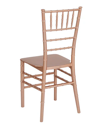 Flash Furniture Stacking Rose Gold Chiavair Chair - Image 2