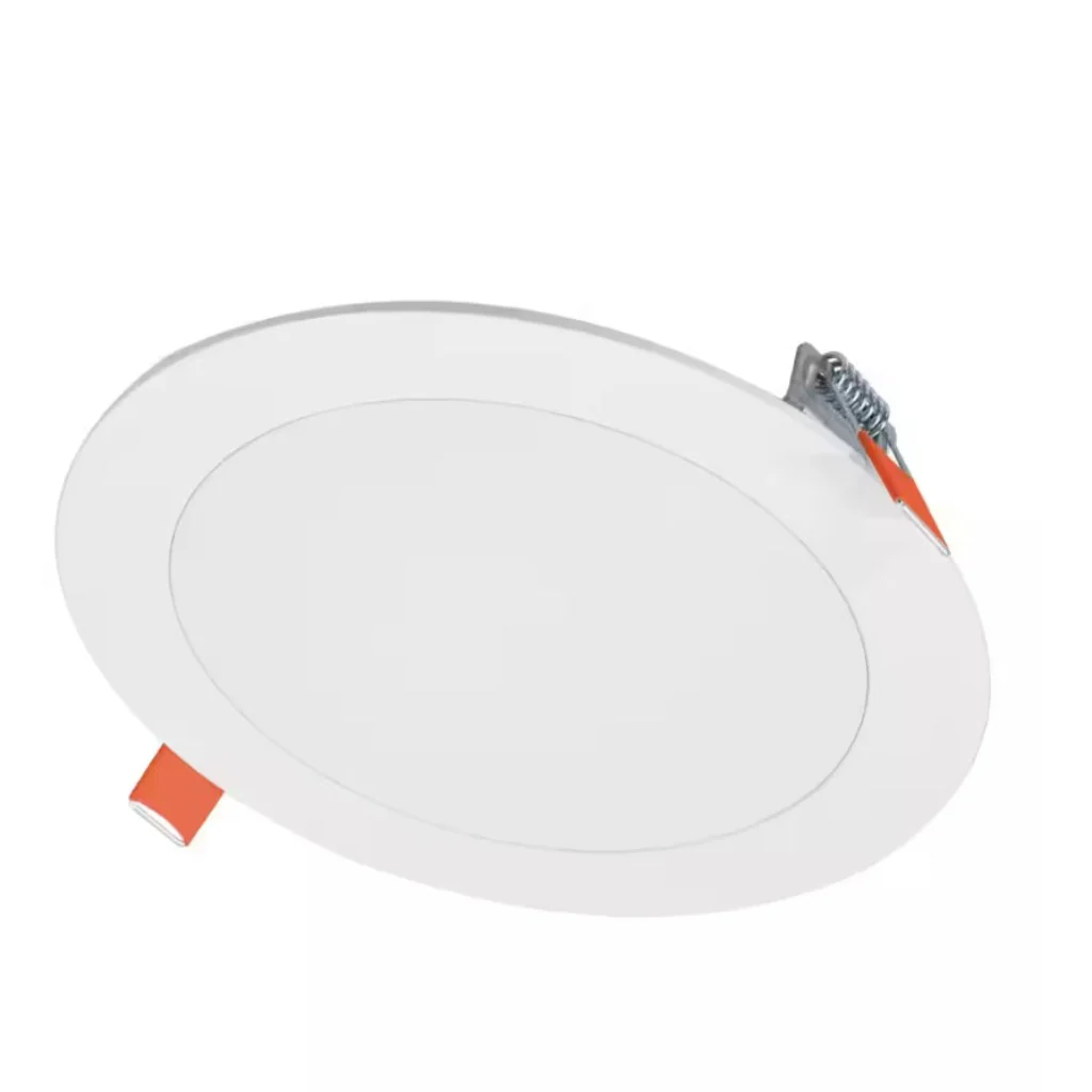 Halo HLBSL 6 in. Color Selectable New Construction or Remodel Canless Recessed Integrated LED Kit Damaged Box