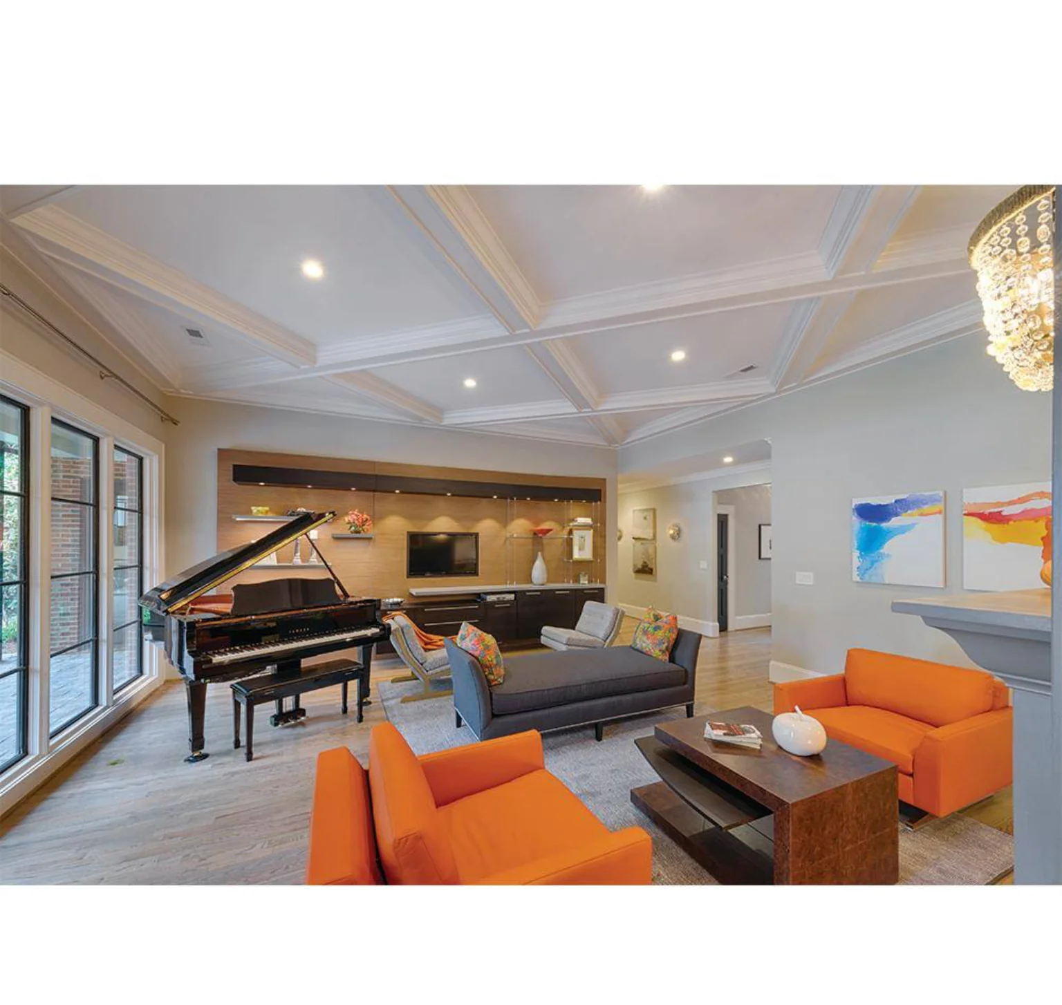 Halo LT 4 in. 2700K Integrated LED White Recessed Ceiling Light Retrofit Trim, Warm White Damaged Box - Image 4
