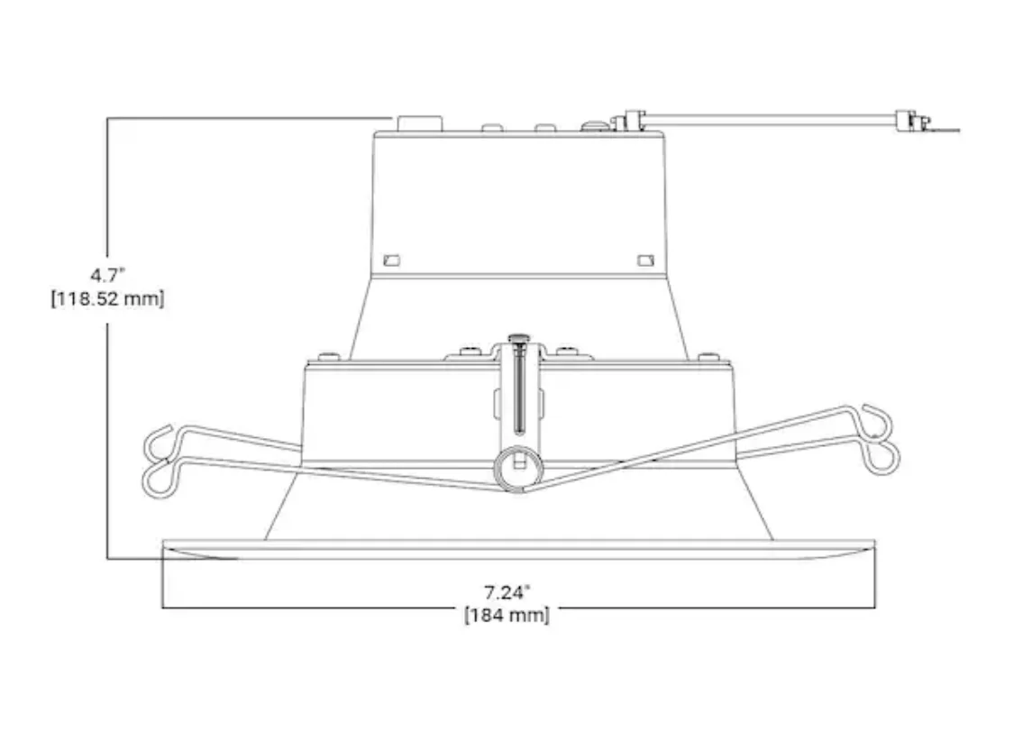 Halo RL 5 in. and 6 in. White Integrated LED Recessed Light Retrofit Trim at 3000K Soft White, Deep Baffle for Low Glare - Damaged Box - Image 3