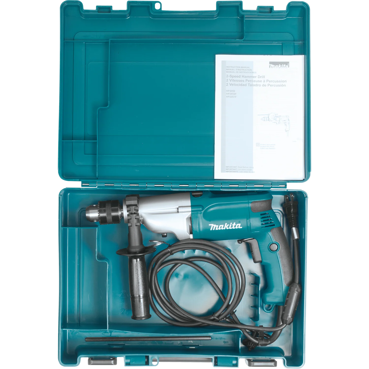 Makita Hammer Drill 3/4 Inch Factory Serviced - Image 6