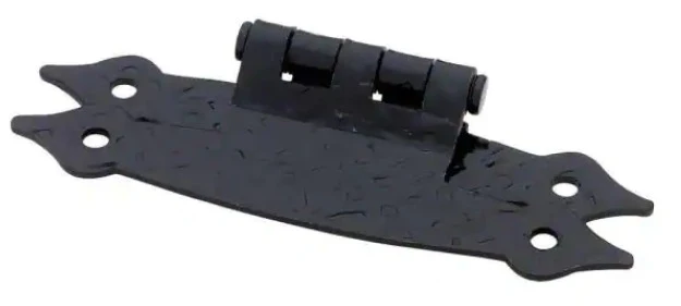 Hammercraft Black 3/8 in. Offset "H" Cabinet Hinge (1-Pair) *DAMAGED BOX*