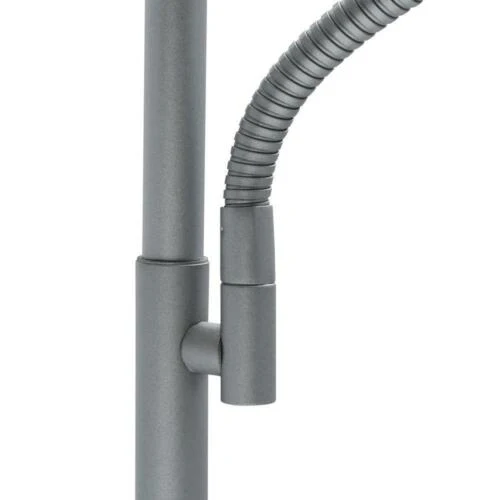 Hampton Bay Floor Lamp With Reading Light Damaged Box - Image 5