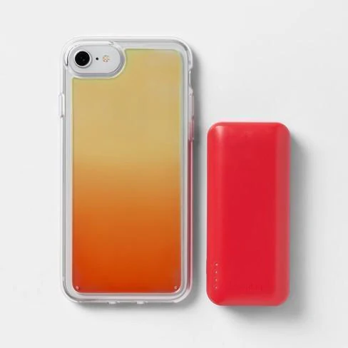heyday Apple iPhone 8 7 6s 6 Plus Case with Power Bank Damaged Box