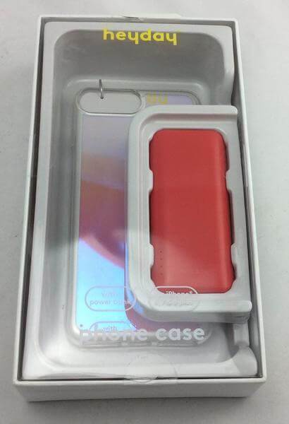heyday Apple iPhone 8 7 6s 6 Plus Case with Power Bank Damaged Box - Image 2